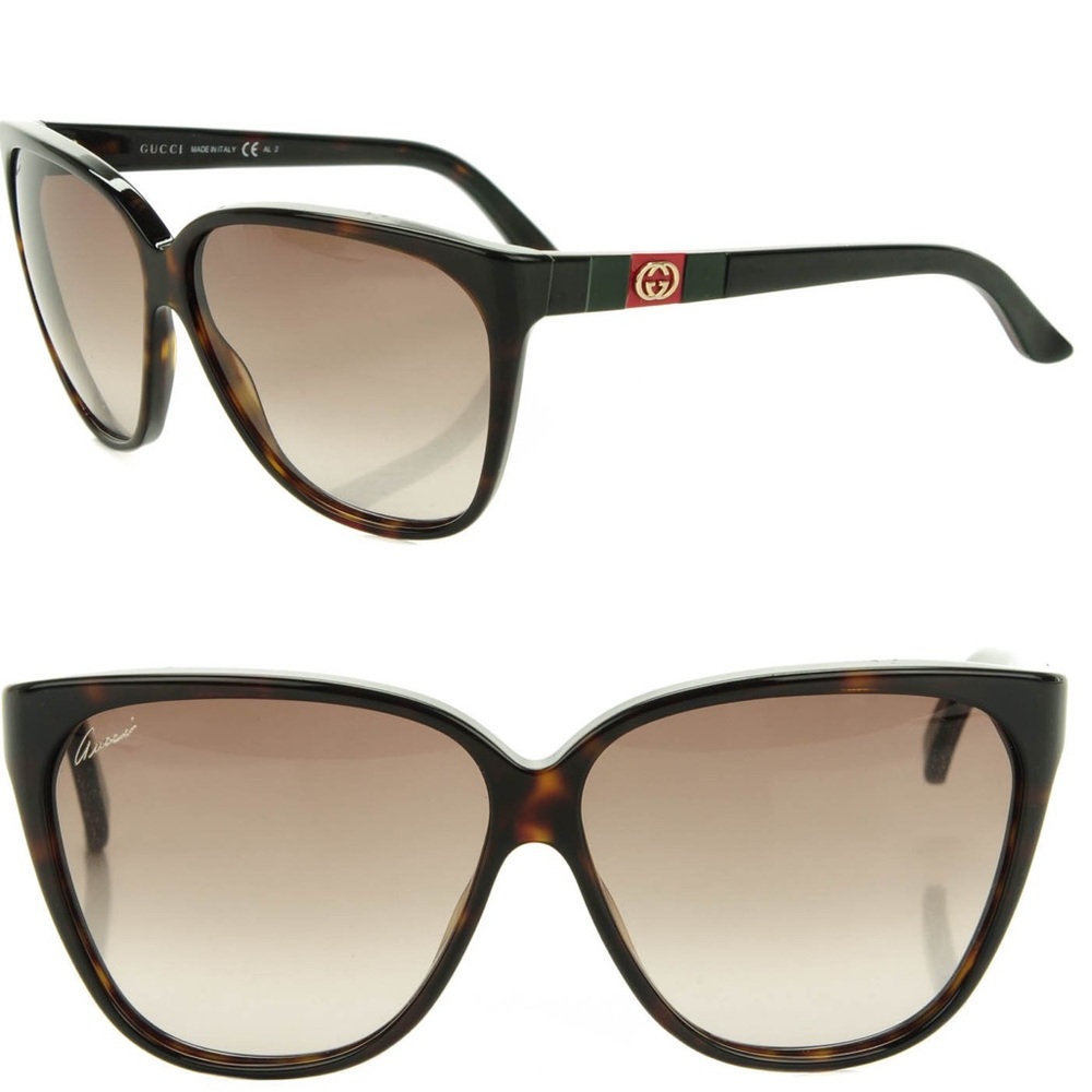 GUCCI GG Web Sunglasses 3539/Brown